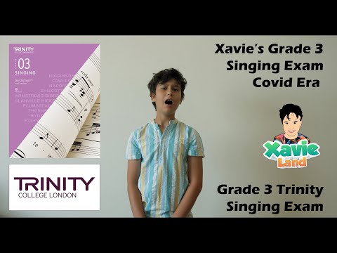 Grade 3 Trinity Virtual Singing Exam