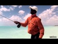 Double haul fly cast  capt shawn leadon  bahamas bonefishing  andros island bonefish club