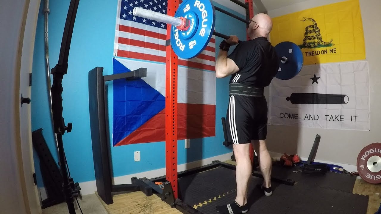 11-12-2018 Jason Blaha Training - Pause Squat, CGBP, Pull Ups & Press
