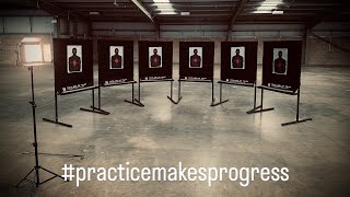 Double Tap home training system for practical shooters and Airsofters
