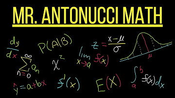Ace AP Calculus & AP Statistics | Mr. Antonucci Math