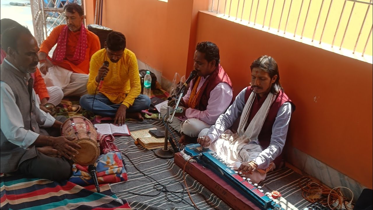 Sundarkand puja samaroh 🙏🥳 bhajan kirtan Mandir Jai Bajarangbali 