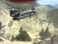 Amazing Chinook Recovering a downed AH-64D in Afghanistan