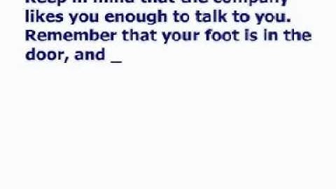 ART OF FACING AN INTERVIEW - PART 05.avi