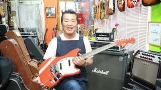 Fender Japan MG-75-CO Fujigen Mustang Competition - YouTube