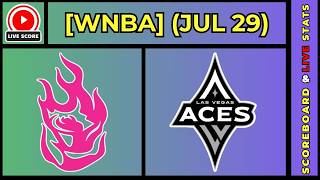 🔴 Portland Fire vs Las Vegas Aces | WNBA Basketball July 29, 2026 Live SCOREBOARD EN VIVO