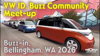 45 VW ID. Buzz Vans Take Over the PNW | Campers & Great Mods