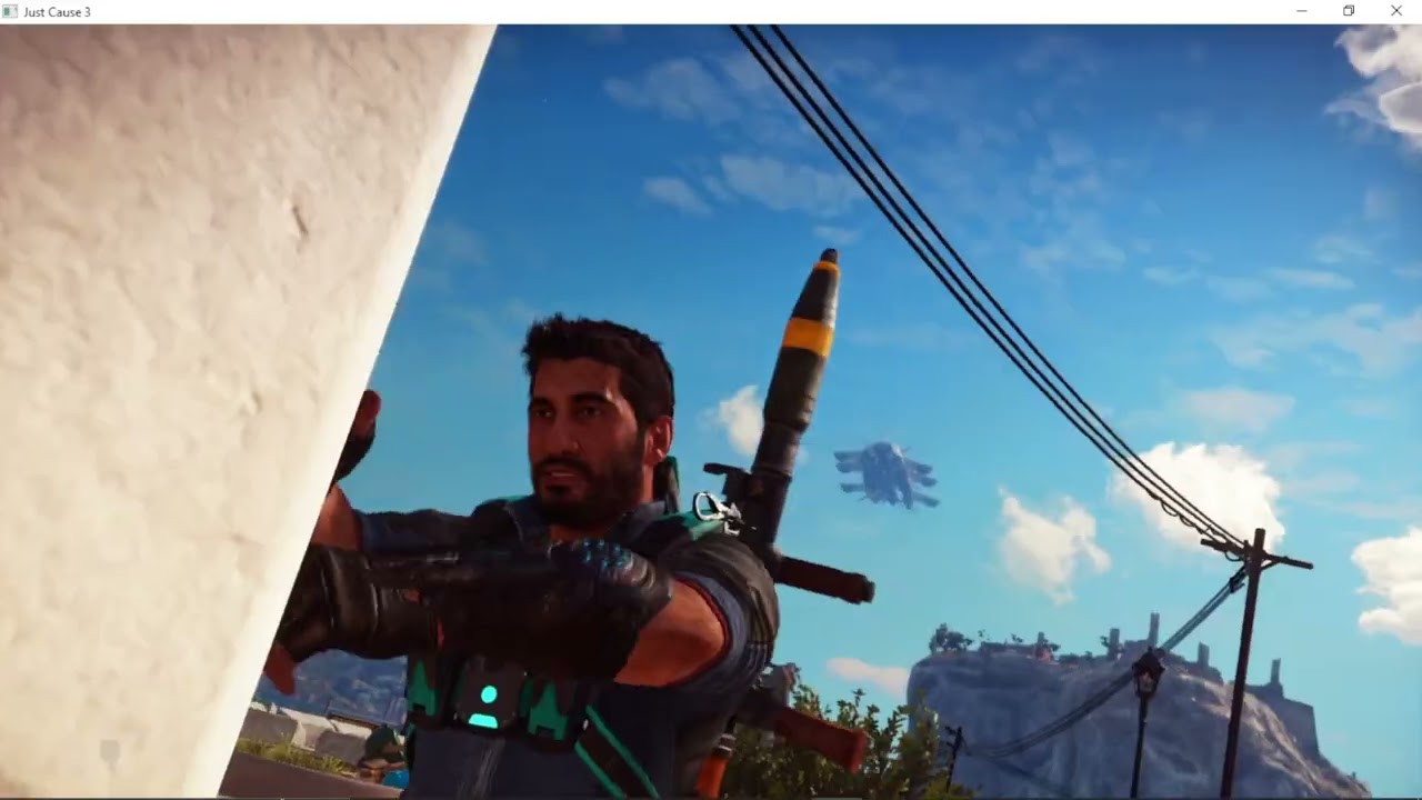 i live streamed playing just cause