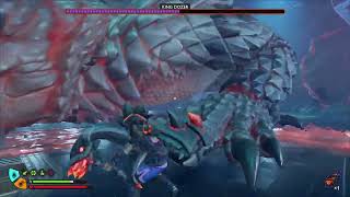 Grounded 2: fighting King Dozer With Wyrm Slayer Set.
