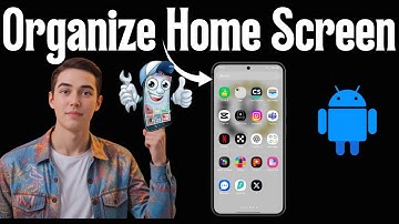 How To Move Apps & Organize Home Screen On Samsung Galaxy S24 - For Beginners