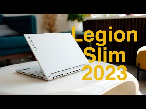 ПЕРВЫЙ ОБЗОР В РОССИИ! Lenovo Legion Slim i7 gen 8 2023 (Y9000X) — идеальный игровой ноутбук.