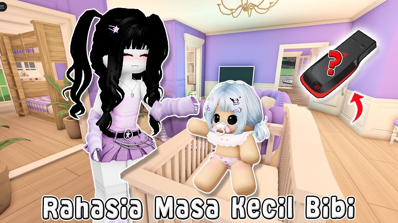 RAHASIA MASA KECIL BIBI YG KESIMPEN DI FLASHDISK MAMI | BROOKHAVEN RP