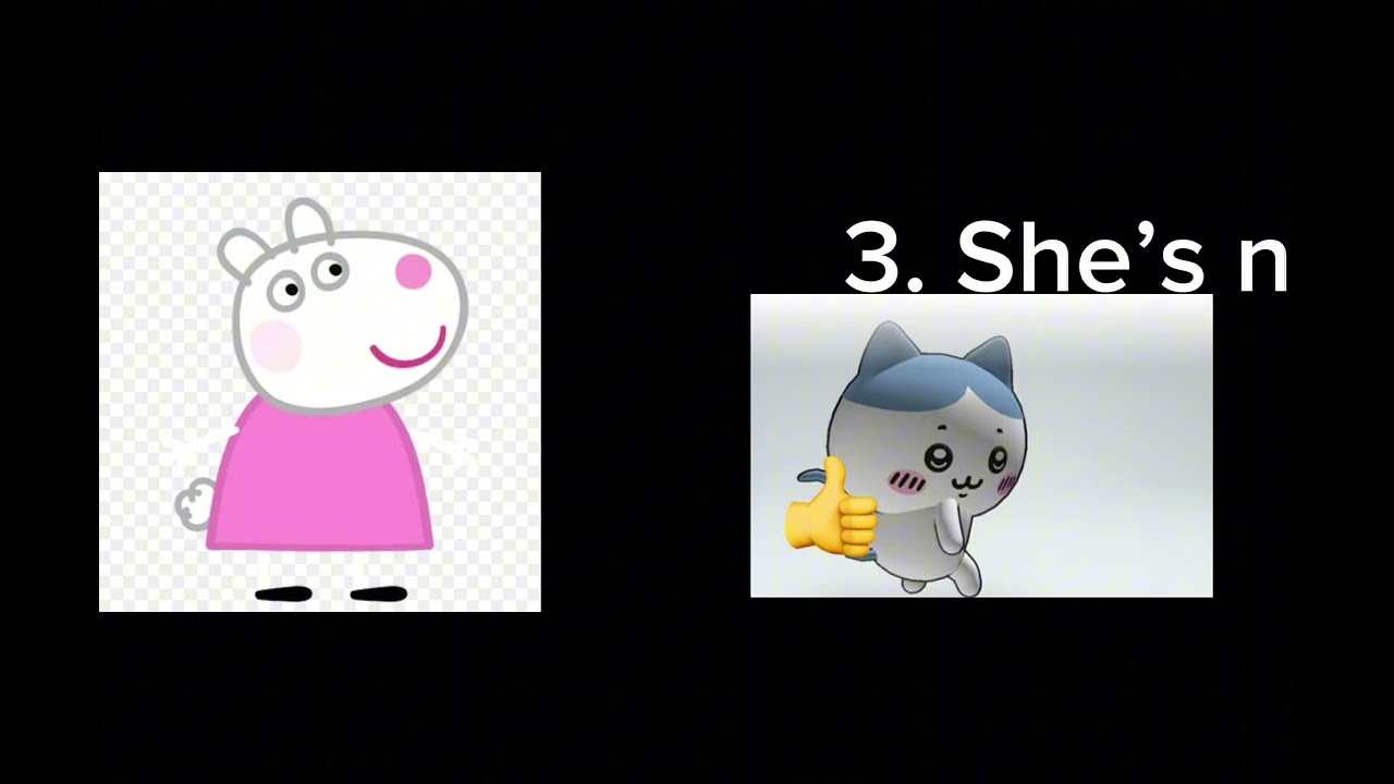 Salute 1: Suzy Sheep (A.K.A Peppa Pig’s Best Friend)