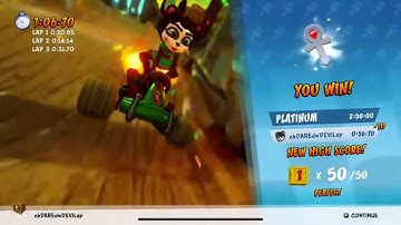 (World Record) CTR: Nitro-Fueled - Assembly Lane Relic Race in 56.70