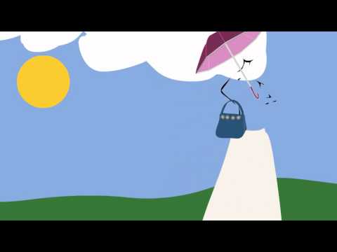 How to carry a parasol