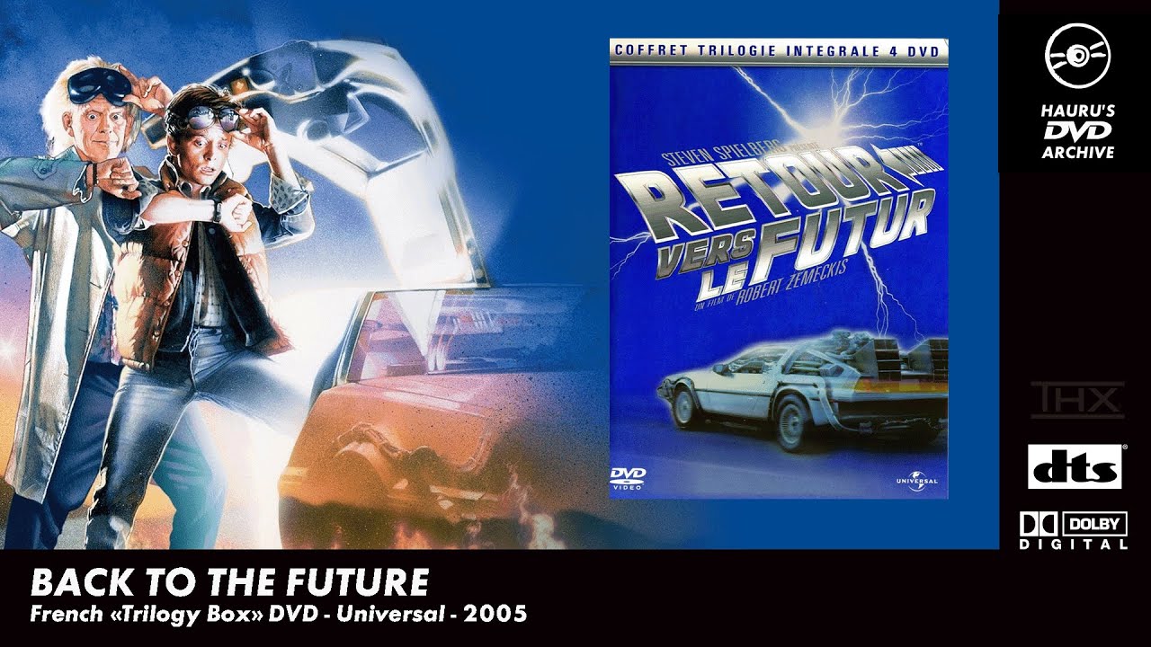 Opening to Back to the Future (French 'Trilogy Box' DVD, 2005