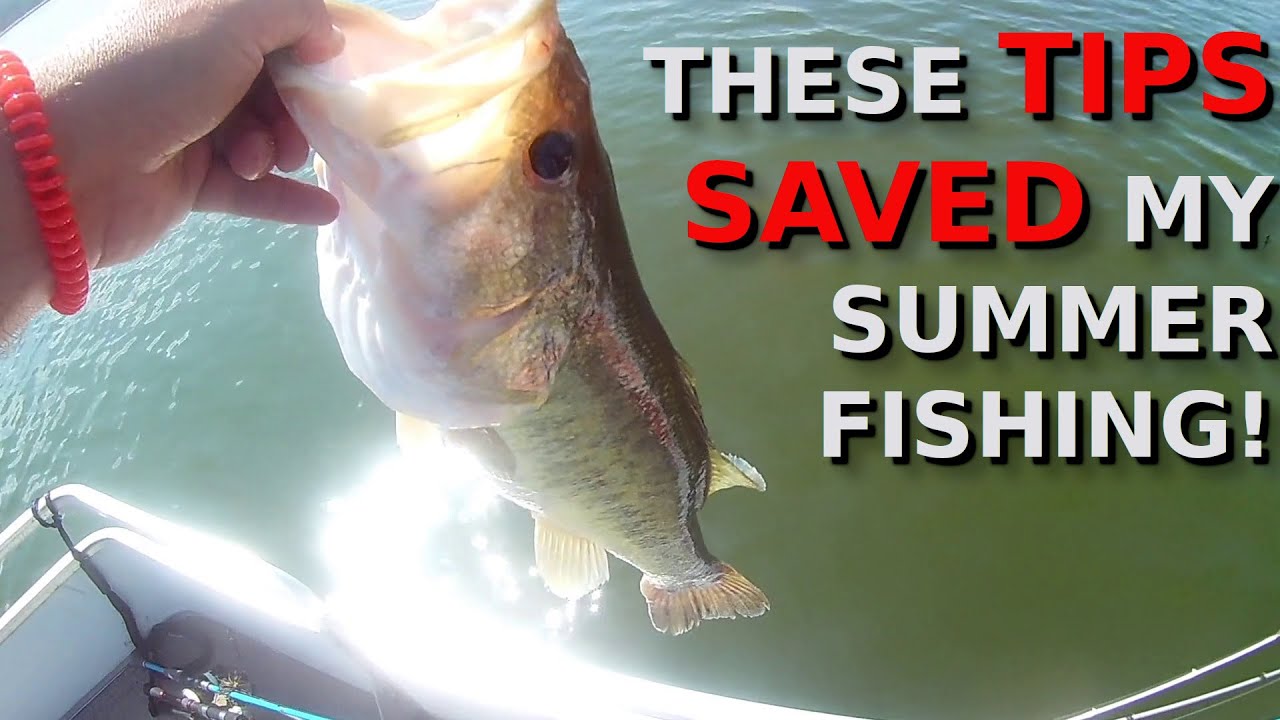 Three SUPER EASY Tips For Summer Bass Fishing!