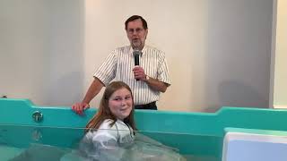 Ashlyn Miller Baptism