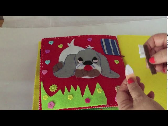 Libro sensorial niños 1 - 2 años 