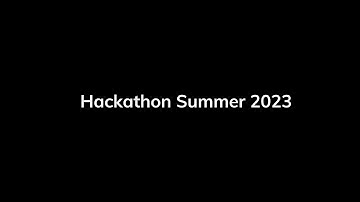 Summer Hackathon 2023 Teaser