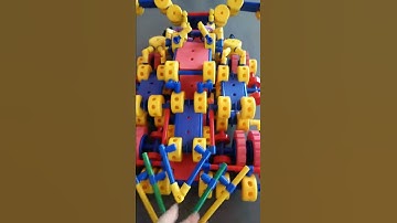 Thinkertoy DIY building blocks construction dynamic bricks