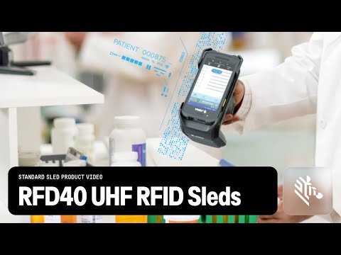 Zebra RFD40 UHF RFID Standard Sled Product Video | Zebra