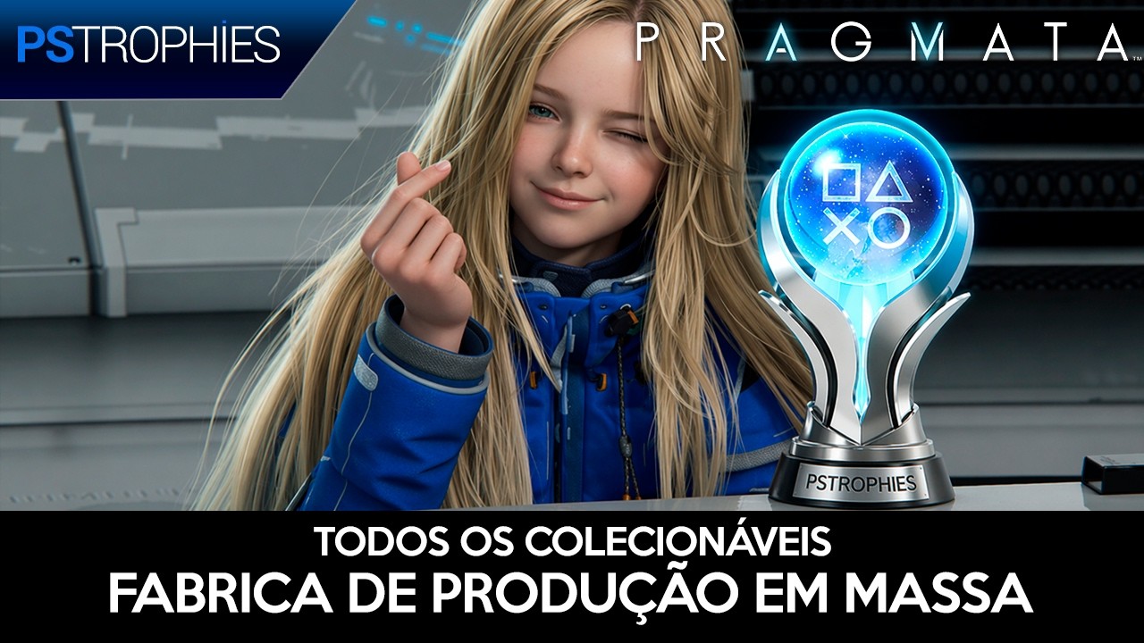 PRAGMATA - Localização de Todos os Colecionáveis - FABRICA DE PRODUÇÃO EM MASSA (Área 2)