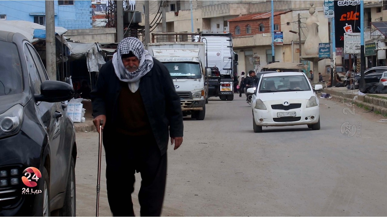 كاميرا درعا 24 ترصد أجواء الأسواق في مدينة نوى خلال شهر رمضان