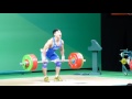 Lyu Xiaojun Men 77 kg Clean and Jerk 202 kg