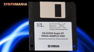 Yamaha EX-SVD04 Super EP VOICE+SAMPLE DISK demos