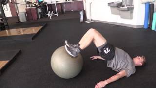 Full Swiss Ball Leg Curls (SL ECC) Guide