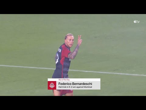 The MLS Star of the Day: Toronto FCs hat-trick hero, Federico Bernardeschi 🌟