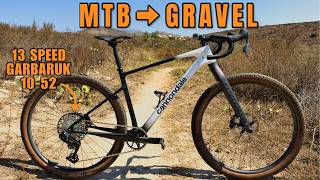MTB to Gravel Conversion Build | Cannondale Scalpel HT   Garbaruk 10-52