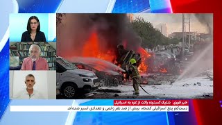 در پی شلیک گسترده راکت از غزه به اسرائیل، درگیری در ۲۱ منطقه میان نیروهای دوطرف در جریان است