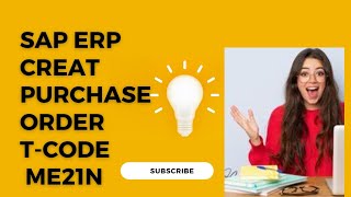 How to Create a Purchase Order Direct in SAP T-CODE ME21N #purchase