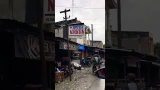 A Typical Small Town In North Sumatra, Indonesia
