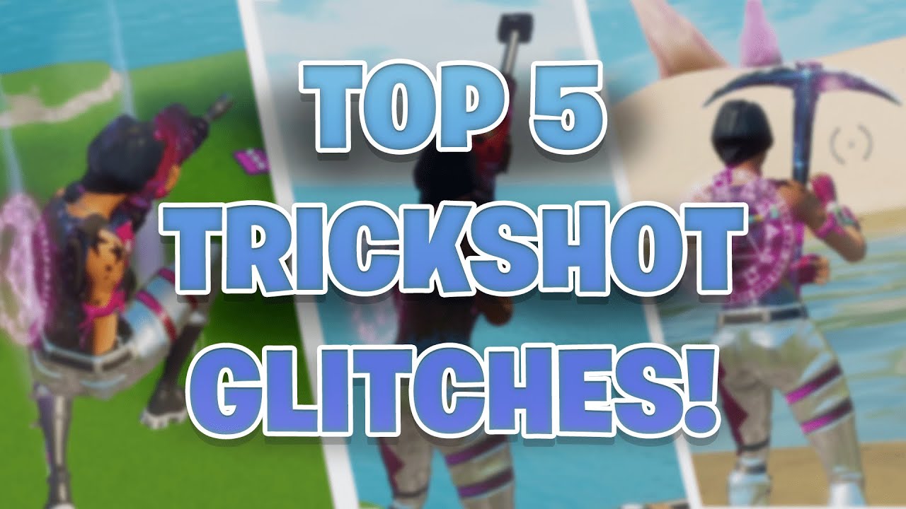 Top 5 *EASY* Trickshot Glitches to help improve your trickshots!