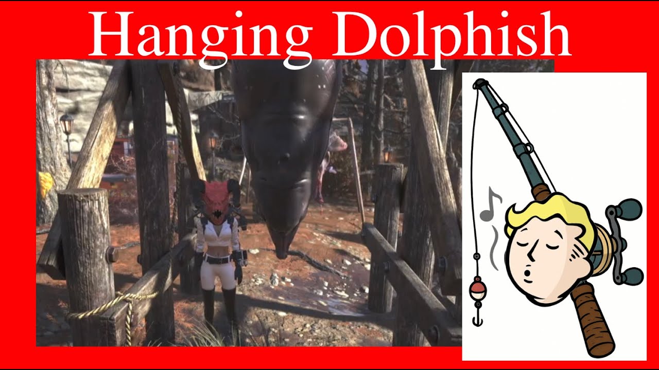 Hanging Dolphish Tour & Location Review C.A.M.P. item Fallout 76