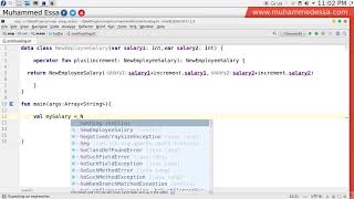 55   Kotlin Advance Operator overloading OOP