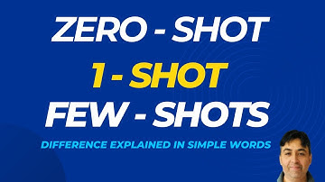 Difference Between Zero Shot, 1 Shot, Few Shots in Model