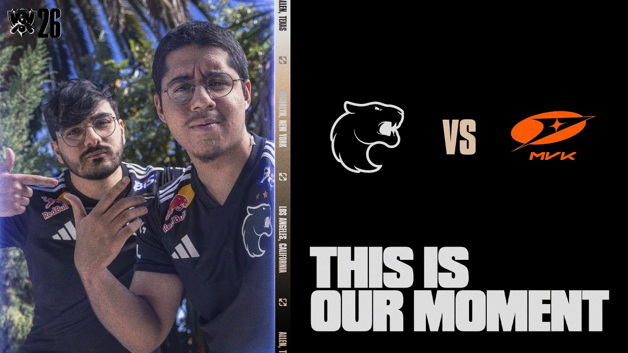 FUR x MVK | Worlds 2026 | Fase de Entrada - Dia 3 (Md5)