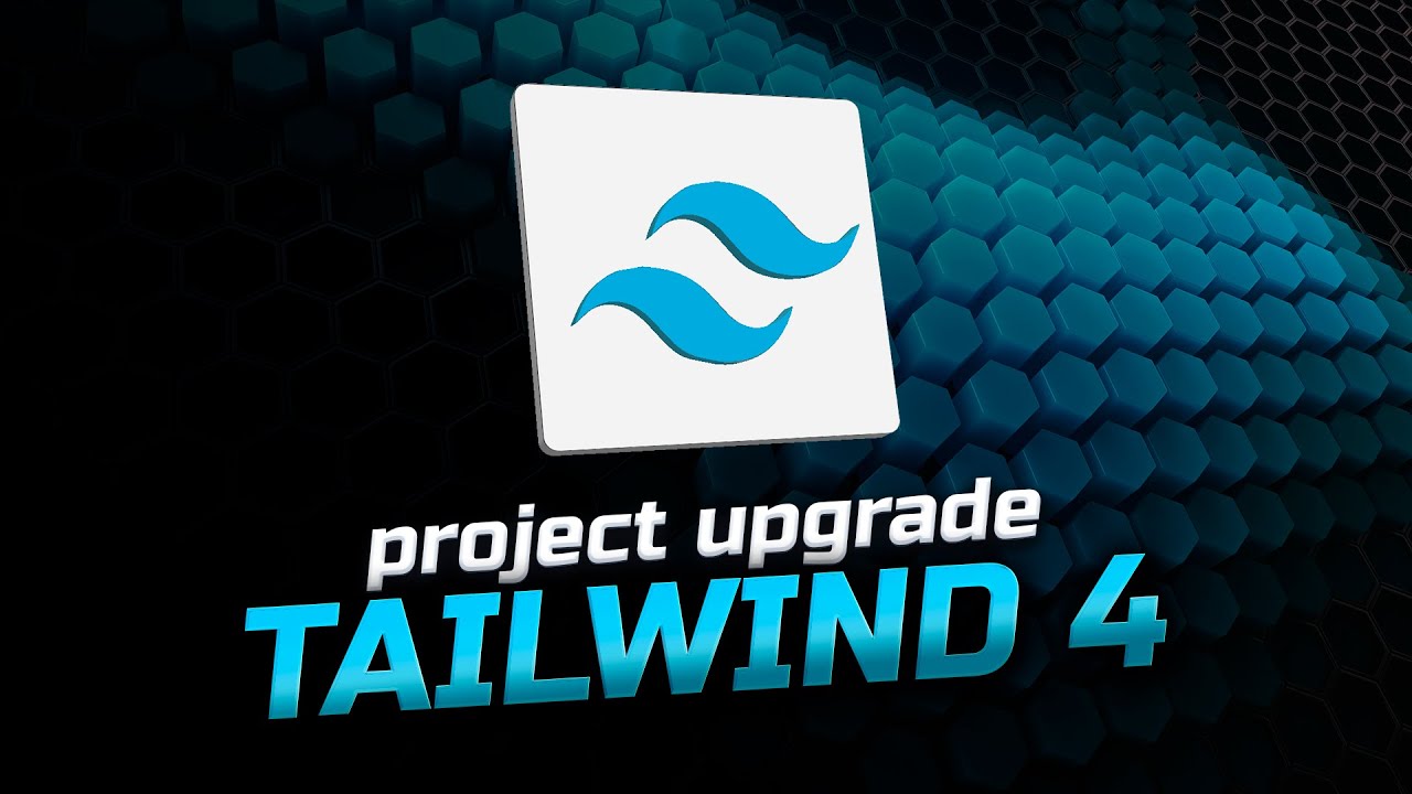 Tailwind v4 Project Upgrade - YouTube