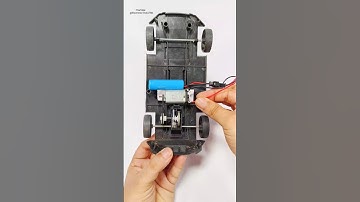 RC car with DC motor / Remote control car / Making RC car / Making Remote control car / DC RC car