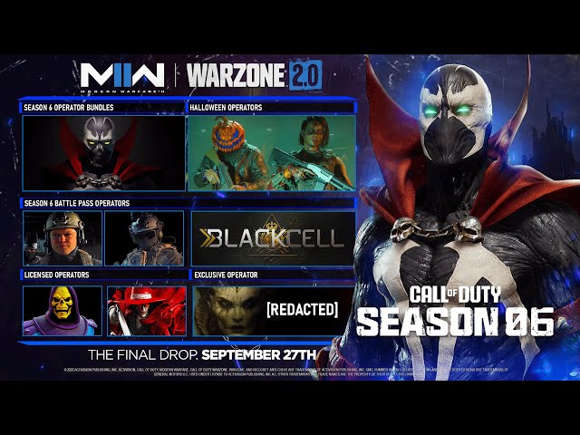 When does Warzone 2 and MW2 Season 6 end?