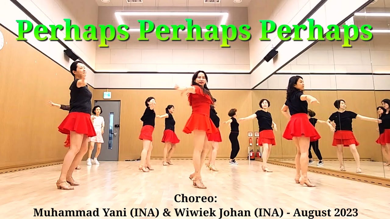 Demo [Perhaps Perhaps Perhaps] Beginner// 퍼햅스 퍼햅스 퍼햅스//초급라인댄스 - YouTube