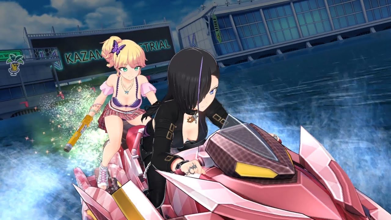 【ドルフィンウェーブ】 黒瀬 見波 レアリティSR 私服 スキル 鑑賞