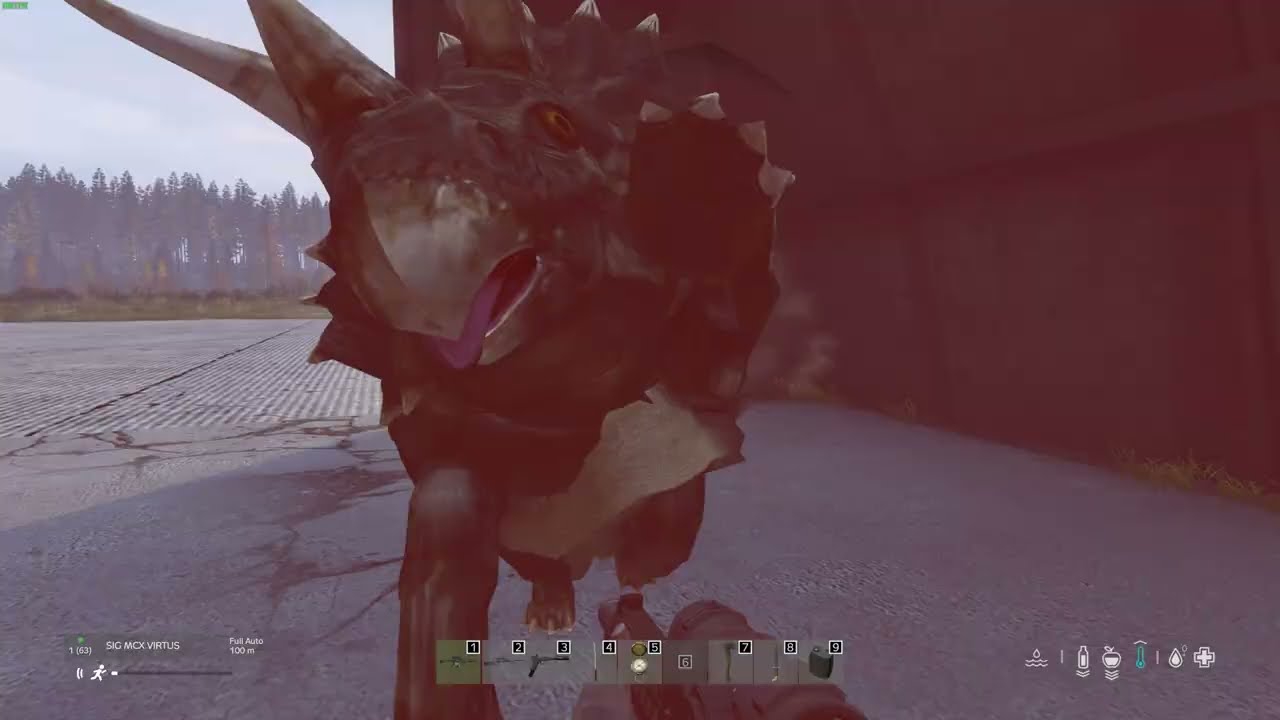 DayZ | Making Friends with the Dinos on Outland Deer Isle