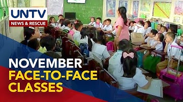 DepEd releases list of 59 schools included in pilot face-to-face classes