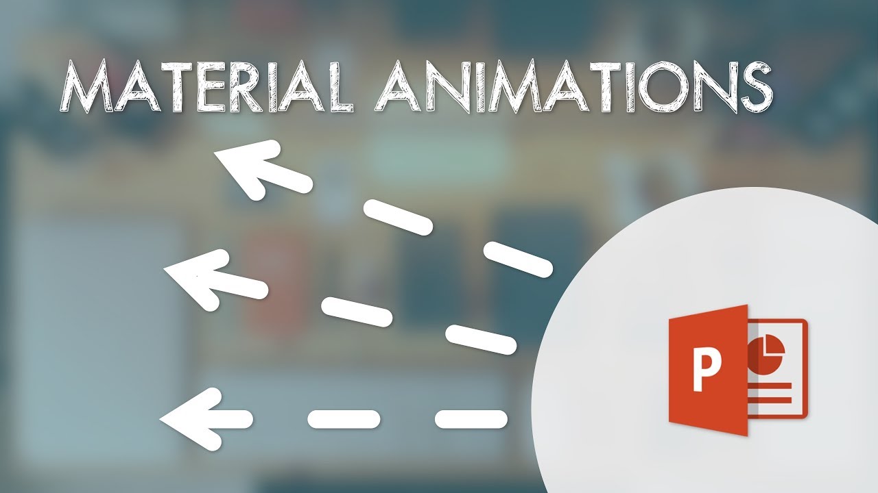 Simple Material Animations in PowerPoint 2016 Tutorial - YouTube