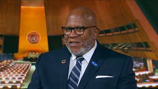UN News interview with GA Mr Dennis Francis on resolution on situation in Gaza complete Interview
